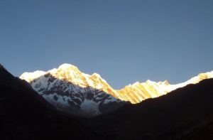 Mount Annapurna tours and travels in best time to see Annapurna Massif Nepal