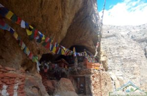 Ranchung Chungsi cave in upper mustang Nepal