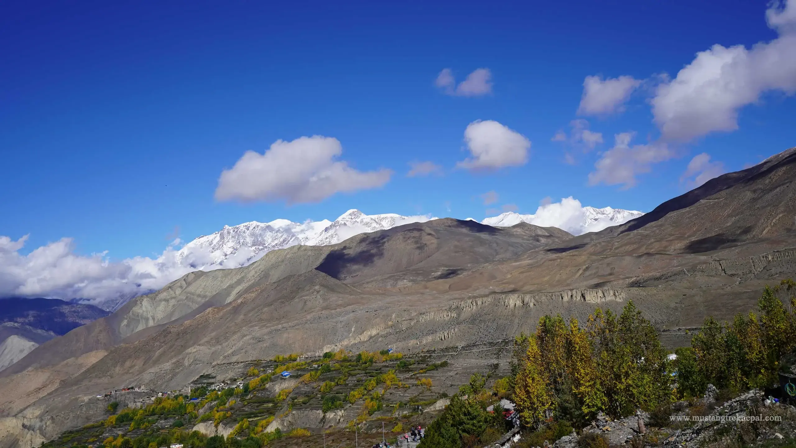 Jomsom to muktinath trekking photo